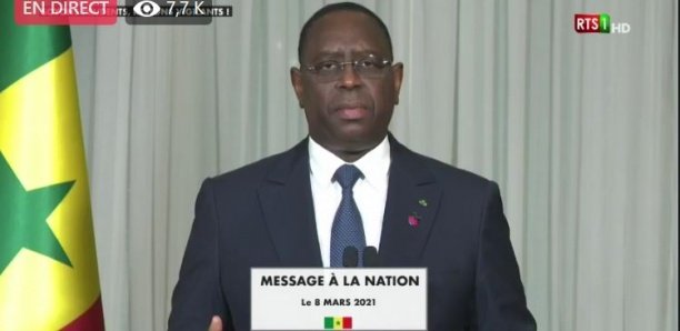 Revivez le Discours de Macky Sall