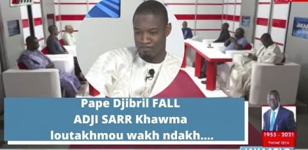 Pape Djibril Fall sur la sortie d’Adji Sarr : « J’ai pas compris la prise de parole de Adji Sarr »