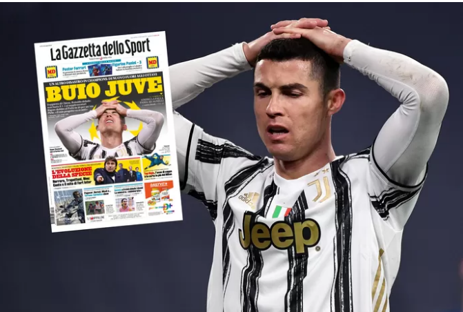 “Trahi par Ronaldo”: la presse italienne n’est pas tendre avec CR7