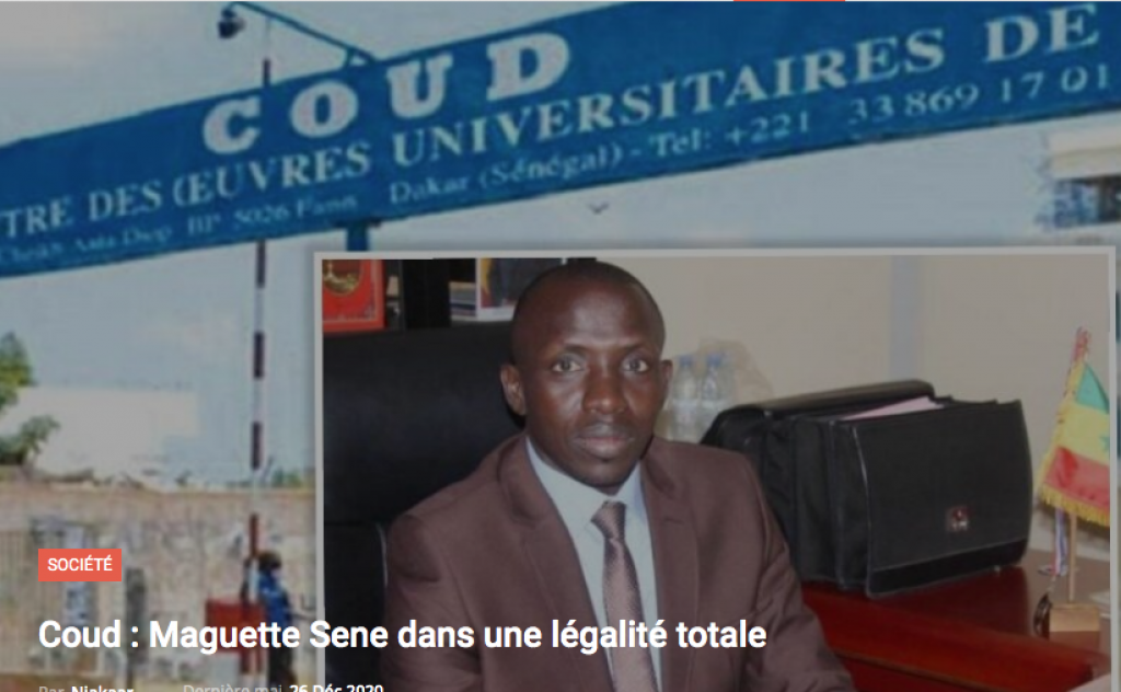 Le Collectif des amicales de l’Ucad refuse toute fermeture du campus