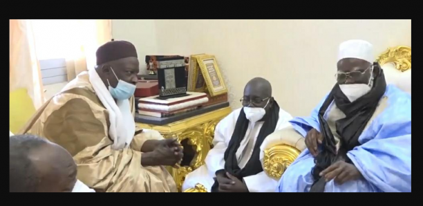 Touba : Serigne Mansour Sy Djamil présente ses condoléances à Serigne Mountakha