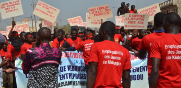 Kedougou / Marche Pour l’Emploi : Les Étudiants Exigent Le Départ De L’Inspecteur Du Travail accusé de « corruption »