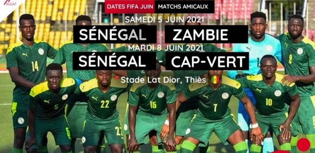 Dates Fifa Juin 2021: Le Sénégal jouera contre la Zambie et le Cap-Vert en amical