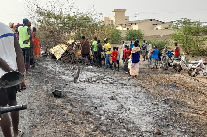 Urgent : Un accident fait plusieurs morts entre Kaolack et Sibassor