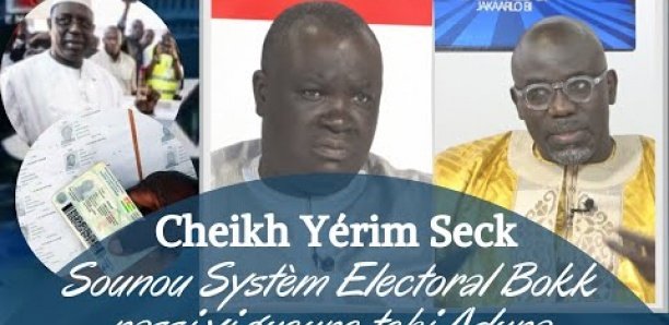 Video Cheikh Yérim Seck : « Le système électoral sénégalais fou am crise si Afrique gnou utiliser ko… »