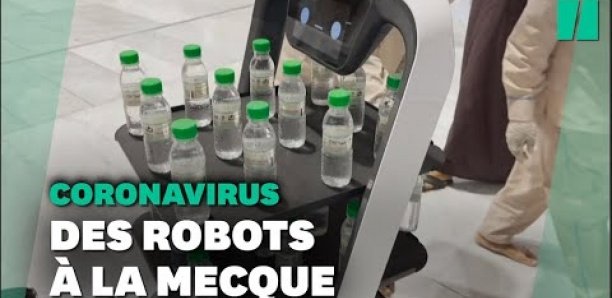 Covid : À La Mecque, des robots distribuent de l’eau sacrée de Zamzam