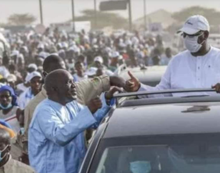 Dagana : Oumar Sarr déroule le tapis rouge à Macky