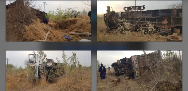 Les images de l’accident qui a fait 1 mort et plusieurs blessés à Sagna