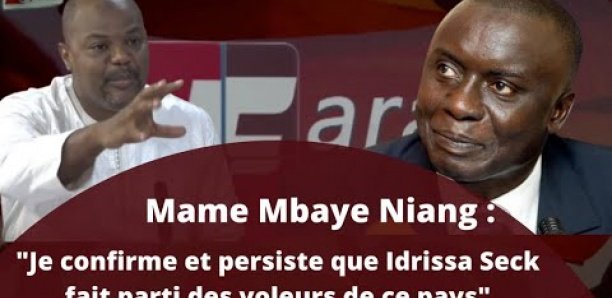 Mame Mbaye Niang : « Oui, j’avais dit qu’Idy fait parti des voleurs de ce pays… »