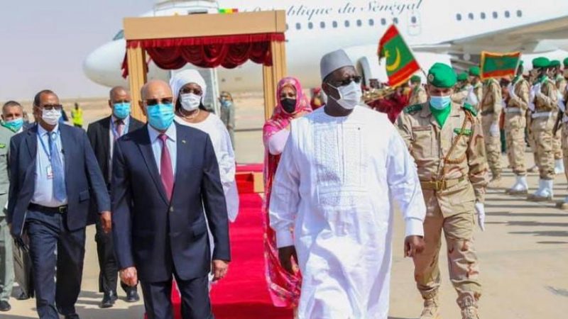 Macky Sall à Nouakchott, à bord du nouvel avion présidentiel