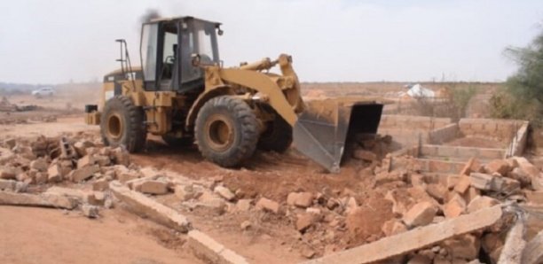 Thiès : La Dscos détruit des bornes sur plus de 300 hectares sur le site de Thiaoune