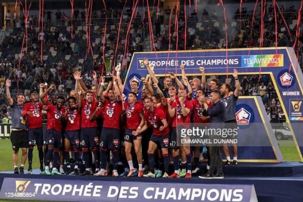 Lille s’offre le PSG et remporte son premier Trophée des Champions