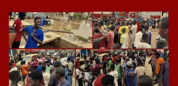 Inondations : exaspérés, les jeunes de Keur Massar bloquent la circulation!