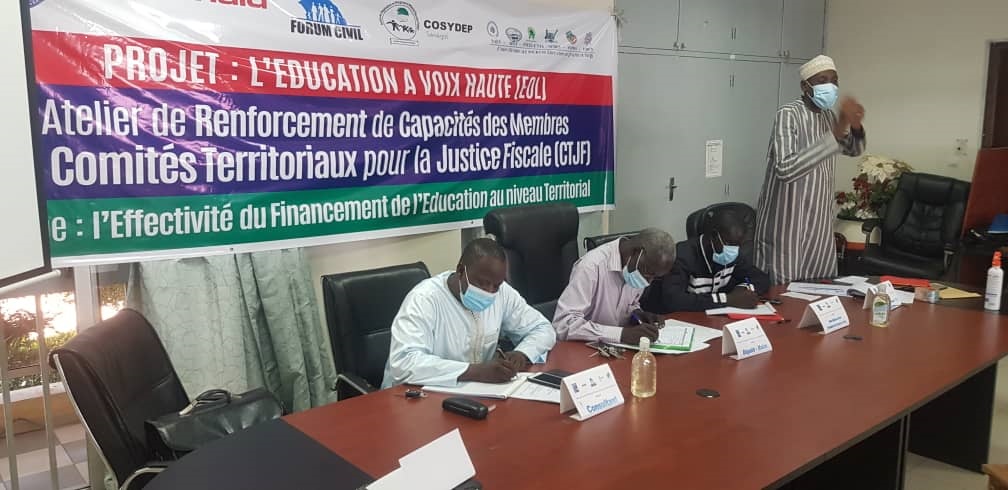 Séminaire de formation et de renforcement initiative de Mr mohamadou Lamine Sall