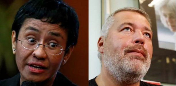 Le Prix Nobel de la paix 2021 attribué aux journalistes Maria Ressa et Dimitri Muratov