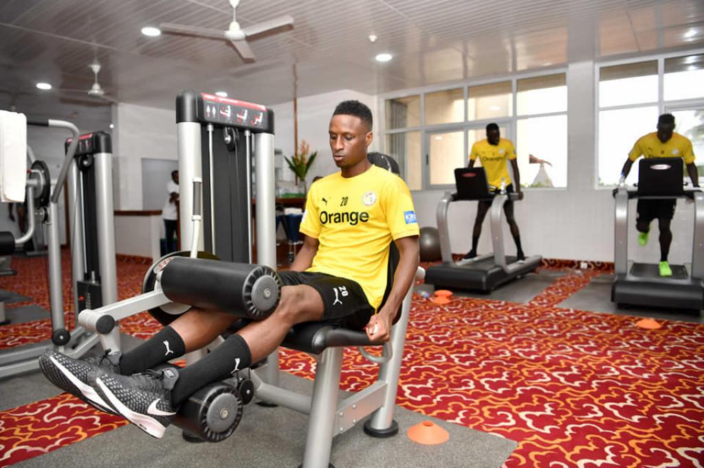 Togo-Sénégal : le premier groupe de Lions s’est entraîné en salle (Images)