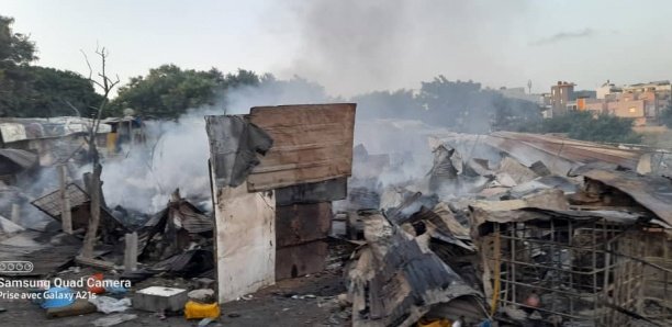 Ouakam : Violent incendie au niveau de l’ancienne piste