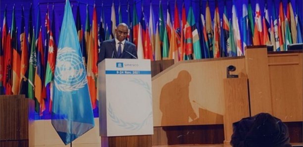 Mamadou Talla à la Conférence générale de l’UNESCO à Paris : « Le Sénégal mobilise plus de 1.000 milliards pour l’Éducation et la formation »