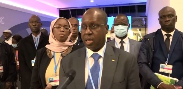 COP 26 à Glasgow : Le plaidoyer du Ministre Abdou Karim Sall