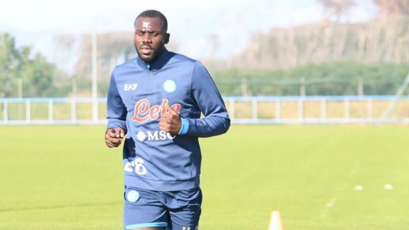 Koulibaly reprend la course à moins d’un mois de la CAN