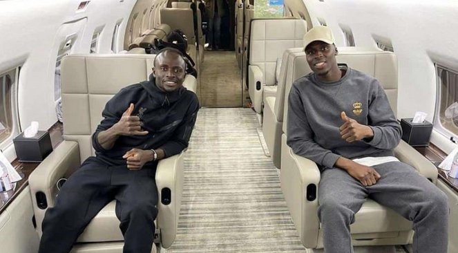 CAN 2021 : Mané et Mendy dans l’avion pour Dakar