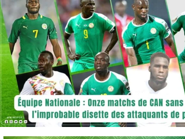 Équipe Nationale : Onze matchs en Coupe d’Afrique sans marquer, l’improbable disette des attaquants de pointe