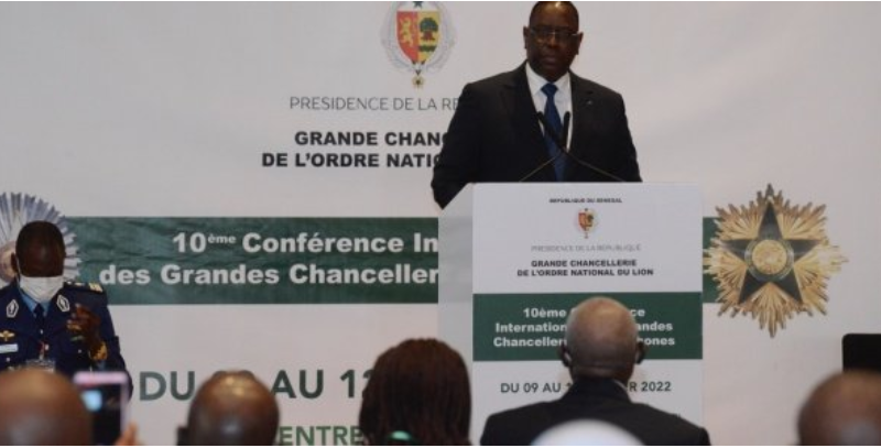 Diamniadio: Ouverture de la 10e Conférence Internationale des Grandes Chancelleries Francophones, du 10 au 12 février 2022