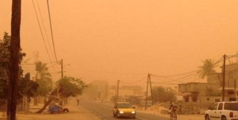 Alerte météo : La couche de poussière va persister tout au long de ce week-end