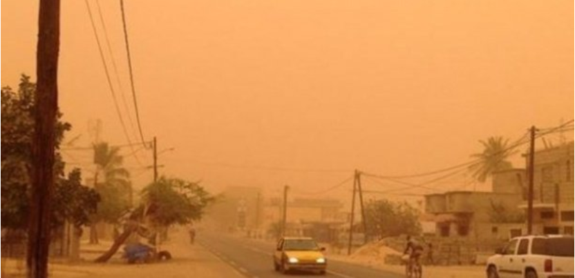 Alerte météo : La couche de poussière va persister tout au long de ce week-end