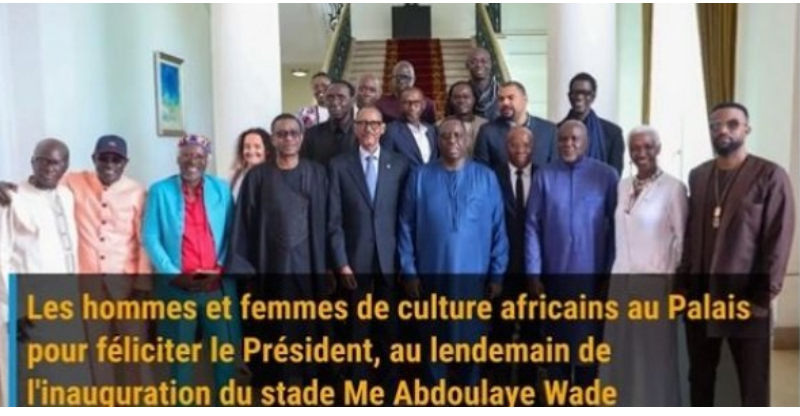 Lendemain d’inauguration du stade Abdoulaye Wade : Des artistes africains et sénégalais au Palais