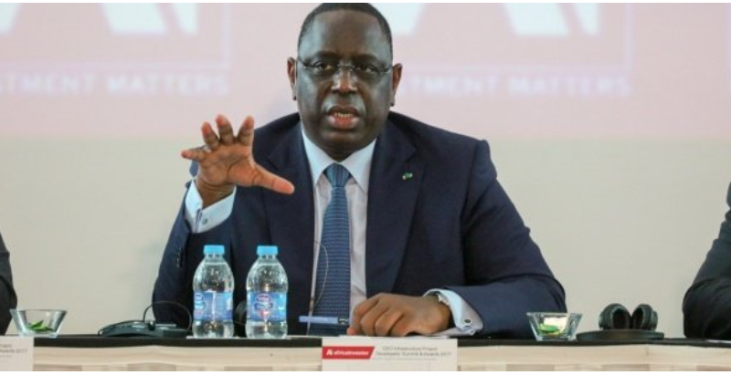 Incendie à la «Salle de vente»: La déclaration de Macky Sall