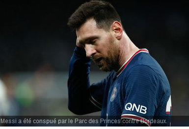 PSG : les sifflets contre Messi passent mal