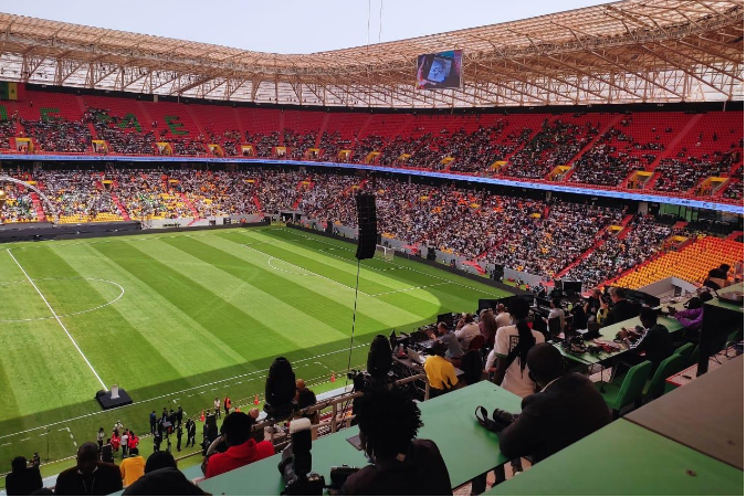 L’ambiance monte déjà au Stade Me Abdoulaye Wade !