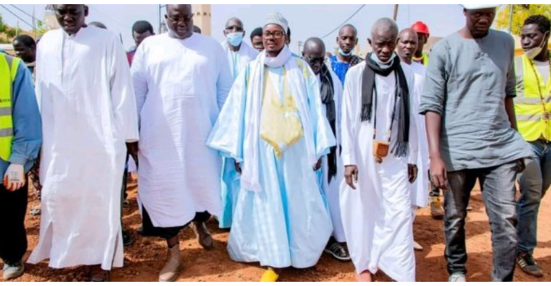 Réhabilitation de l’axe Ockass-Grande Mosquée: Serigne Mountakha magnifie l’initiative de Cheikh Abdou Lahad Gaïndé Fatma