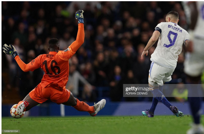 Ligue des Champions : l’erreur de Mendy qui offre à Benzema le triplé