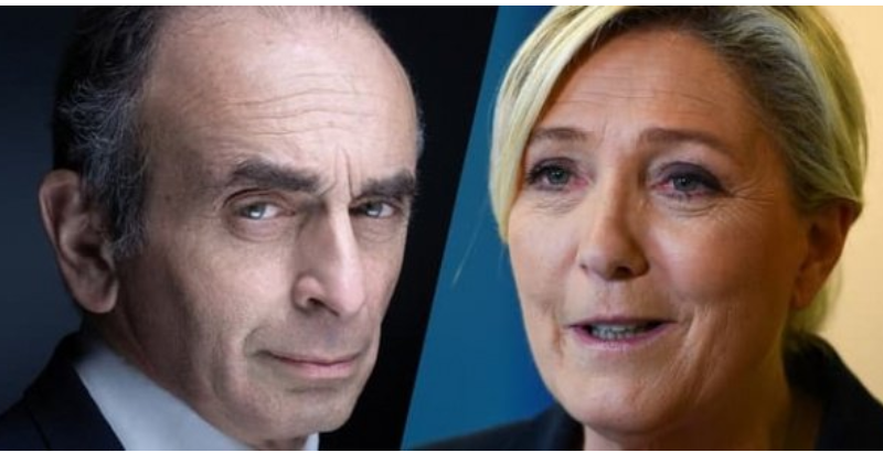 Éric Zemmour appelle à voter Marine Le Pen