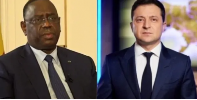 Invasion russe : Ce que le président ukrainien a demandé à Macky Sall