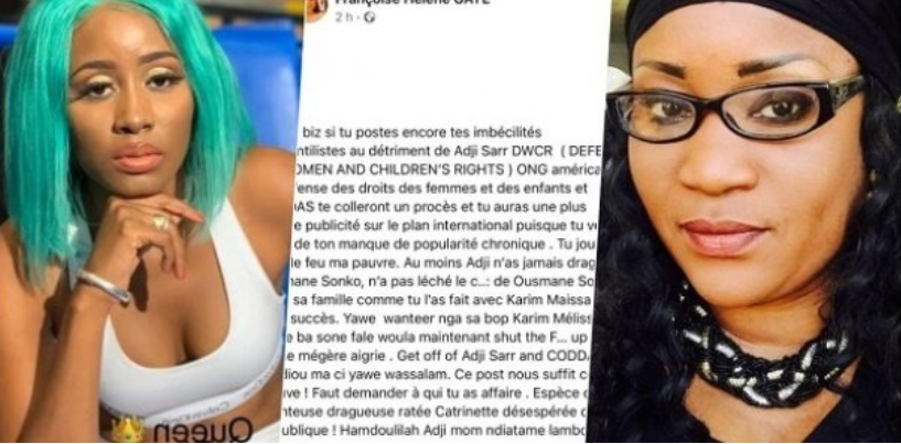 Affaire Adji Sarr : Queen Biz promet l’enfer à Françoise Hélène Gaye