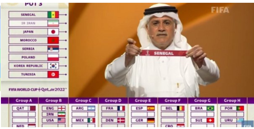 Mondial 2022: Le Sénégal dans la poule A avec le Qatar, le Pays-Bas et l’Equateur