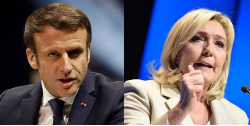 Réélection de Macron: Marine Le Pen se réjouit d’une « éclatante victoire »