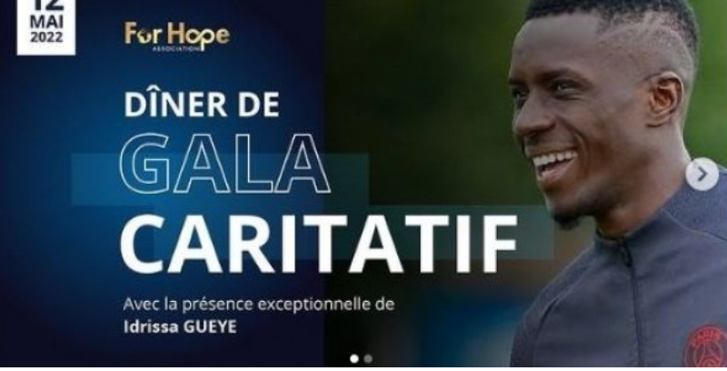 Gala caritatif : Idrissa Gana Gueye mobilise des fonds pour les enfants malades d’Afrique