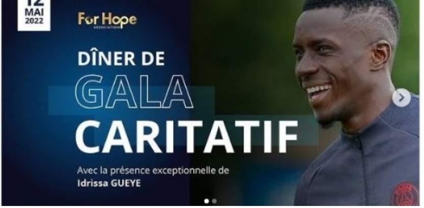 Gala caritatif : Idrissa Gana Gueye mobilise des fonds pour les enfants malades d’Afrique