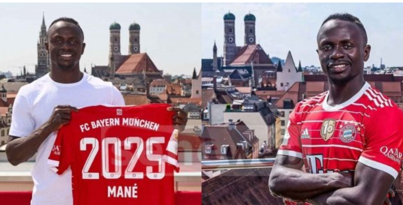 Sadio Mané devient officiellement un joueur du Bayern