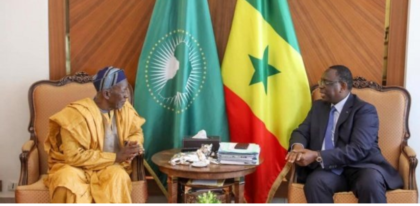 Audience : Le khalife de Médina Baye reçu par le président Macky Sall