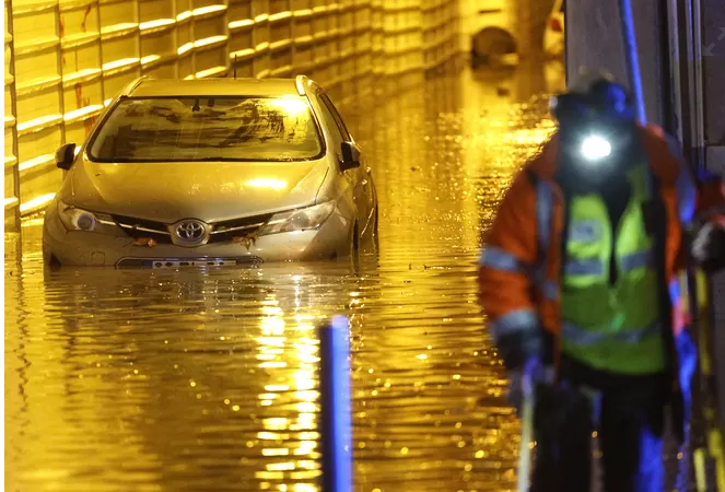 Un mort dans des inondations à Lisbonne provoquées par de fortes pluies