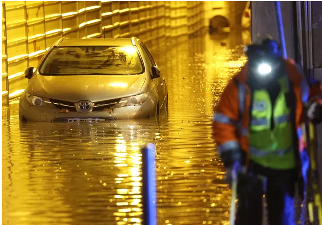 Un mort dans des inondations à Lisbonne provoquées par de fortes pluies