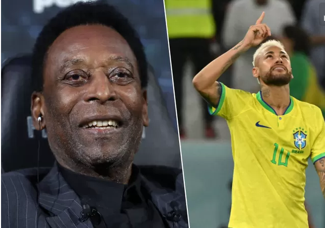 “Continue à nous inspirer”: Pelé félicite Neymar d’avoir égalé son record de buts