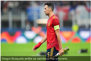 Espagne : Busquets dit adieu à la sélection (officiel)