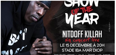 Annulation du Show of the Year de Nitdoff : Voici les véritables motifs évoqués par le Préfet