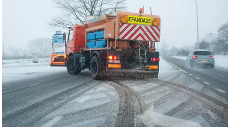 L’IRM met en garde contre des routes rendues glissantes par le gel